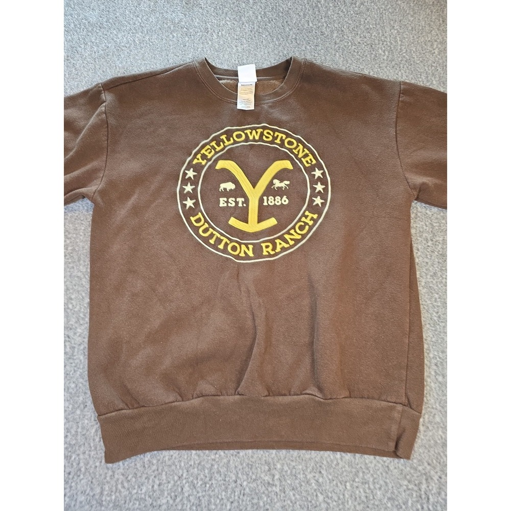 Yellowstone Dutton Ranch Mens Medium Sweater